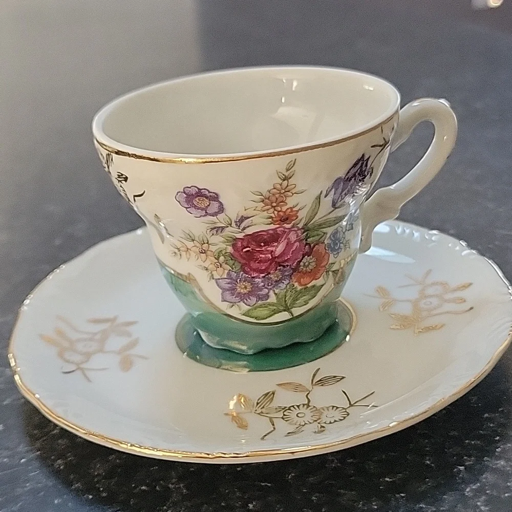 Vintage elegant floral